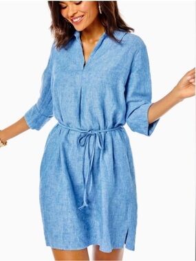 Lilly Pulitzer Pilar Linen Tunic Dress